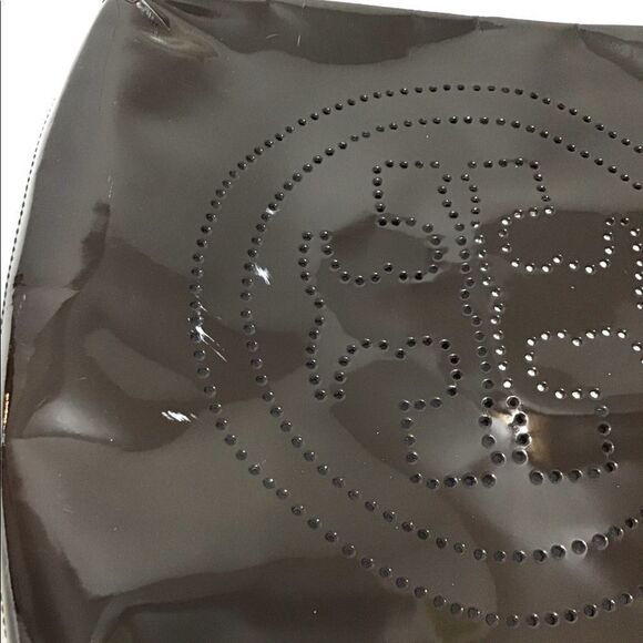Tory Burch Brown Patent Leather Oversized Tote Bag - Picture 16 of 16
